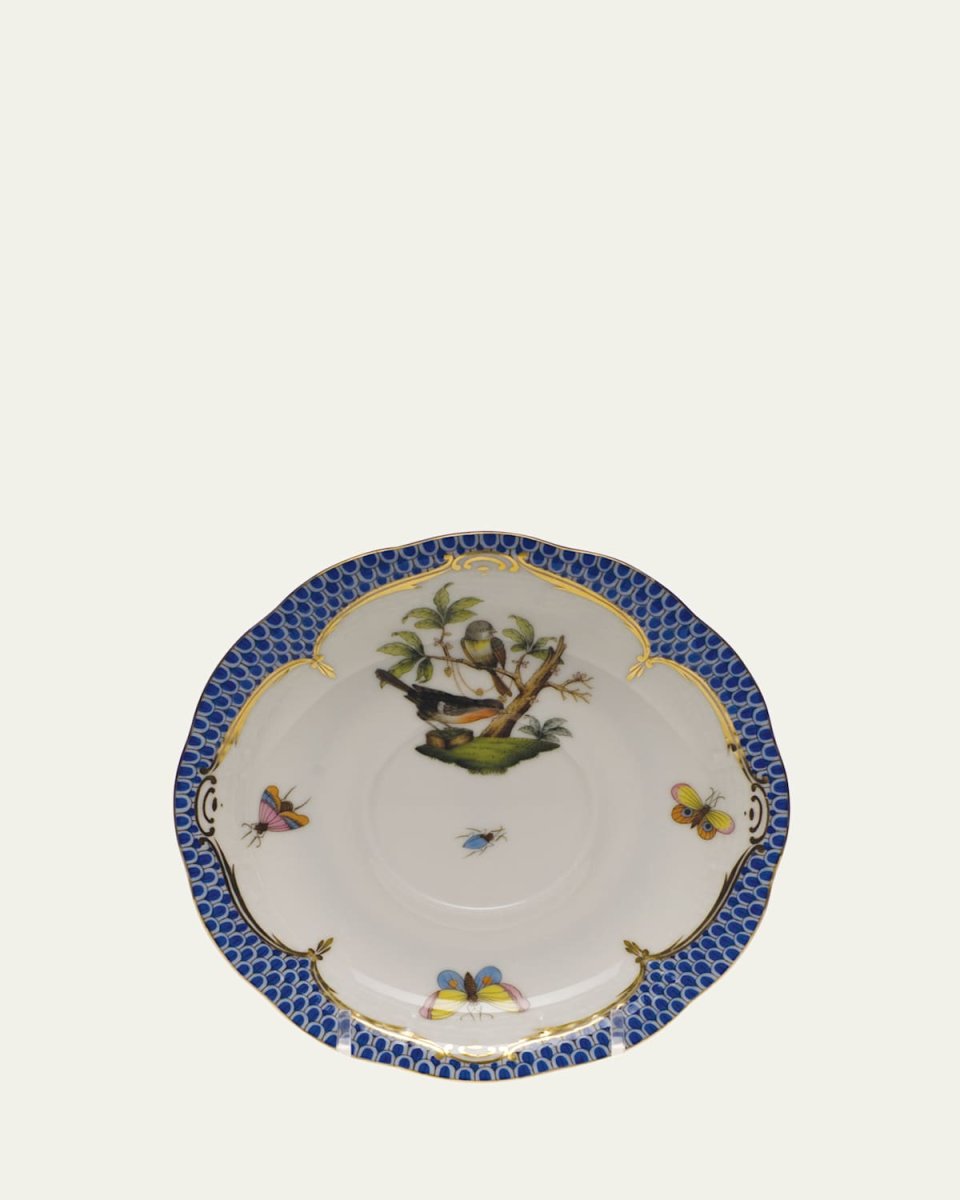 Rothschild Blue Motif 02 Tea Saucer